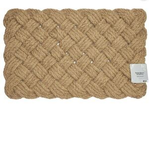 Better Homes and Gardens Natural Roped Knot Design Coir Door Mat